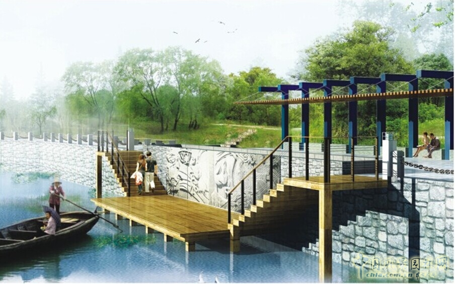 曲阜小沂河 景觀(guān)設計 景觀(guān)方案 施工圖設計