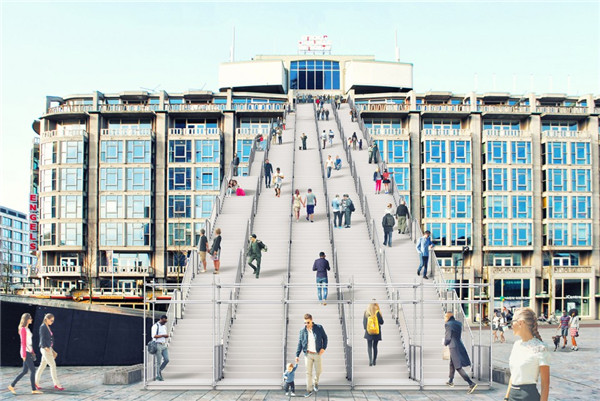 MVRDV 鹿特丹新作：跨越時(shí)間的階梯