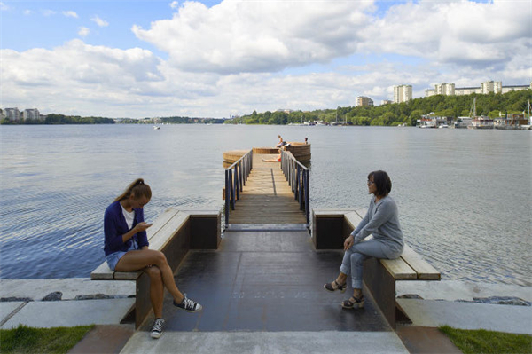 瑞典Hornsbergs Strandpark 濱海帶狀景觀(guān)