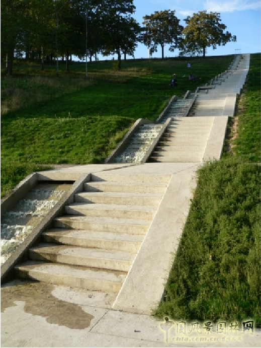 米歇爾·貝納作品：讓·穆蘭公園景觀(guān)