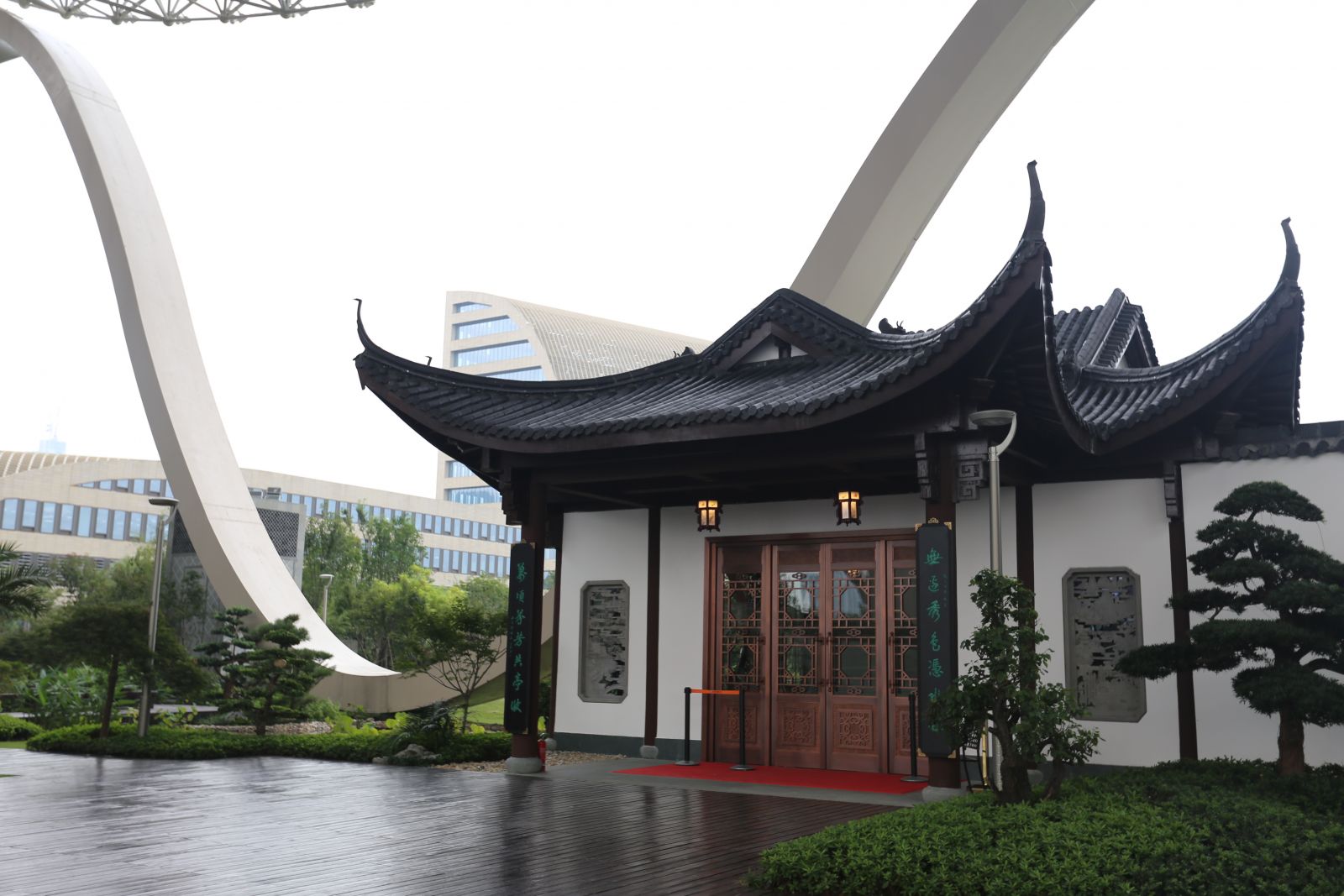 2016園冶杯專(zhuān)業(yè)獎參賽項目：杭州國際博覽中心屋面園林綠化工程