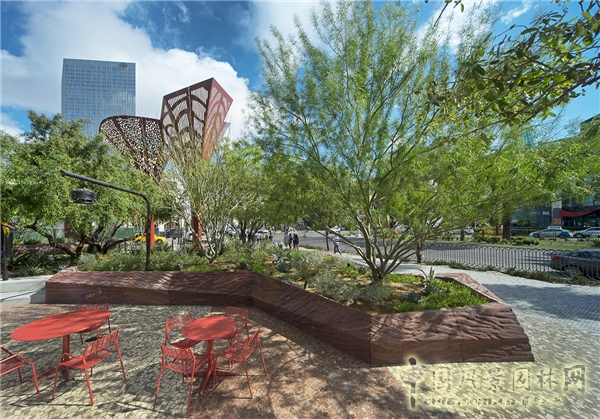 【周二頭條】美國拉斯維加斯“THE PARK”景觀(guān)設計