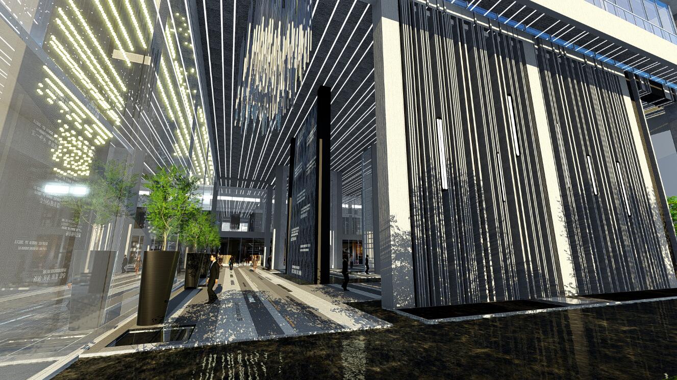 森臣國際：武漢建工科技中心項目園林景觀(guān)設計