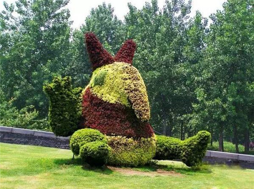 植物雕塑的城市景觀(guān)你見(jiàn)過(guò)嗎？