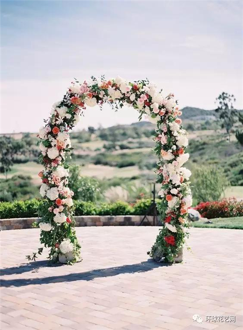 時(shí)尚花藝：婚禮花門(mén)欣賞