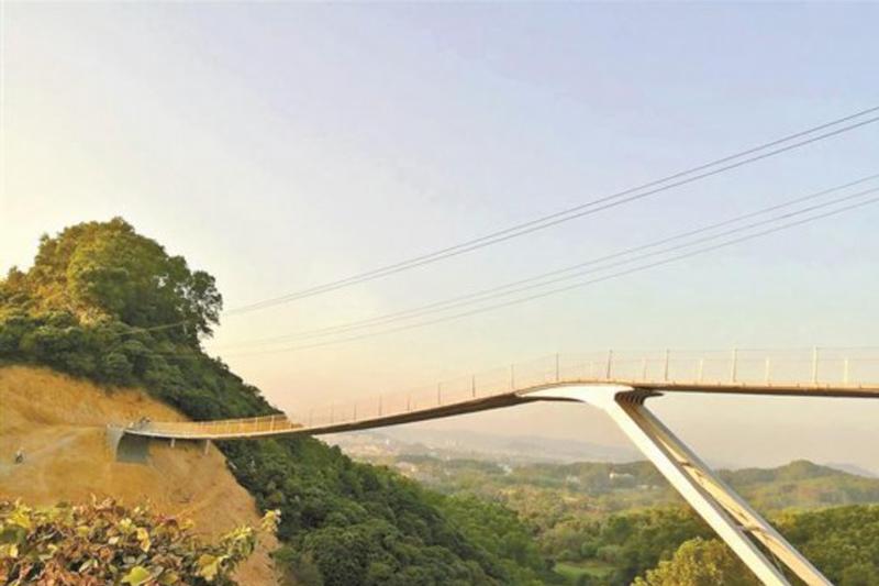 深圳光明綠道三座景觀(guān)橋順利完工